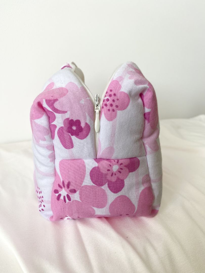 Bawełniana kosmetyczka Estuyo w kwiaty