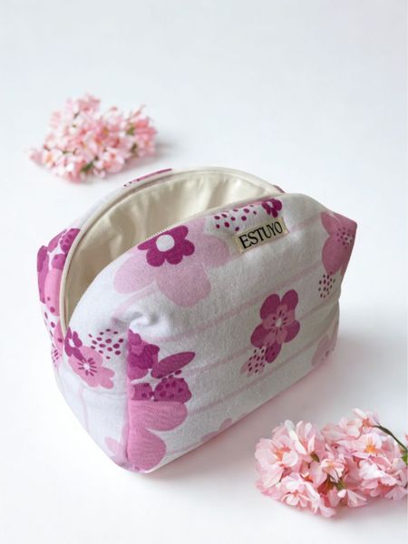 Bawełniana kosmetyczka Estuyo w kwiaty